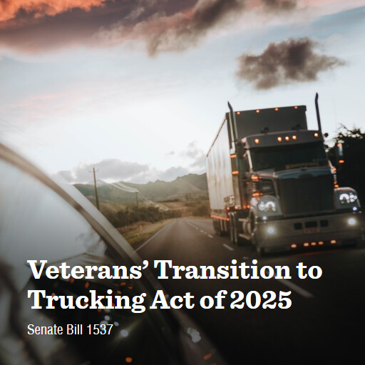 S.1537 119 Veterans Transition to Trucking Act of 2025